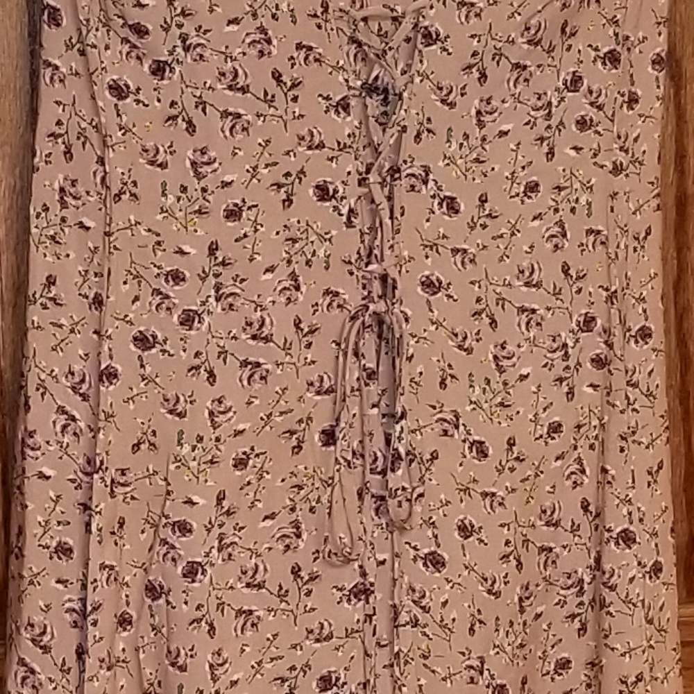 Juniors Rewind Tie Back Dress - Picture 7 of 7